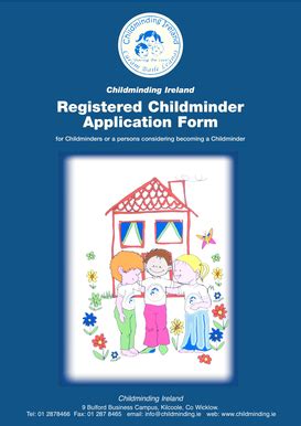 Fillable Online Registered Childminder Application Form Childminding