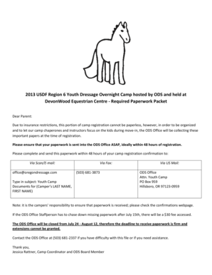 Fillable Online To Print The 2014 Required Paperwork Packet Pdf File