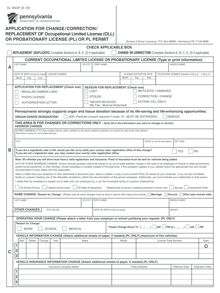 Fillable Online Www Dot State Pa Uspublicdvspubsformspenndot Fact Sheet