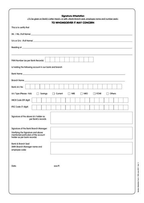 Fillable Signature Page Form Printable Pdf Download