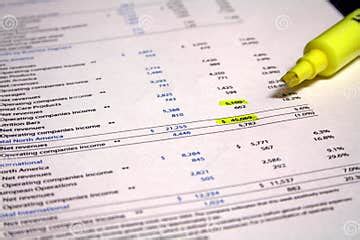 Financial Paperwork Stock Image Image Of Figures Balance 1344551