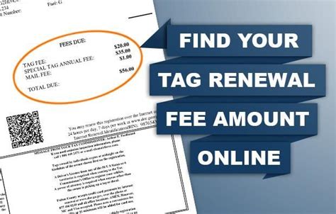 Find Your Tag Renewal Fee Amount Online Commercial Vehicle Motor