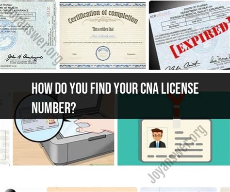 Finding Your Cna License Number Steps And Information Joyanswer Org