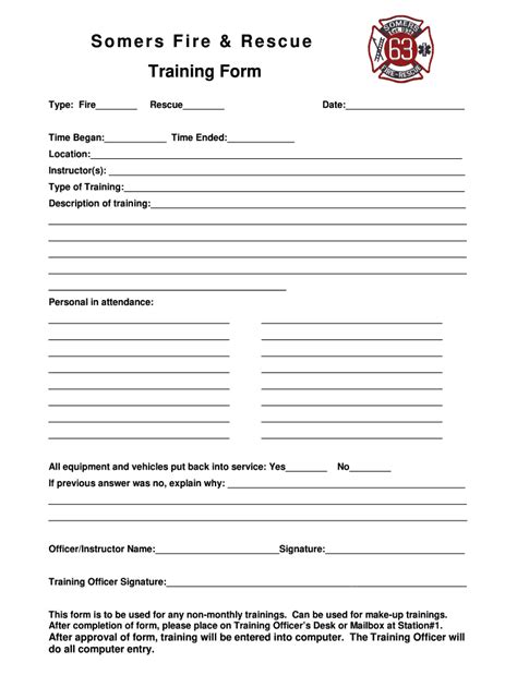 Fire Department Training Report Template Fill Out Amp Sign Online Dochub