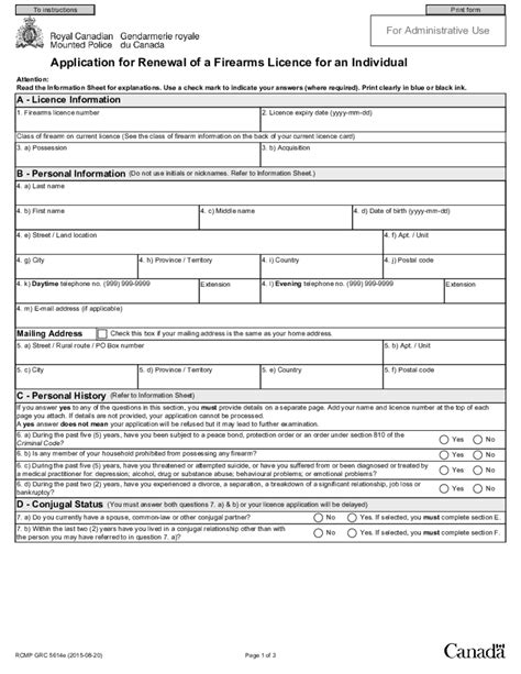 Firearms License Renewal Fill Online Printable Fillable Blank