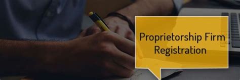 Firm Registration As Sole Proprietorship Process Legalraasta