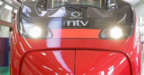 First Car Of The Pendolino Italo Unveiled By Ntv And Alstom