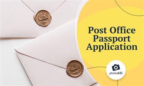 First Time Application Passport Renewal At The Post Office 2024