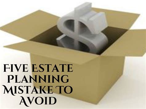 Five Michigan Estate Planning Mistakes To Avoid Attorney Jim Hubbert