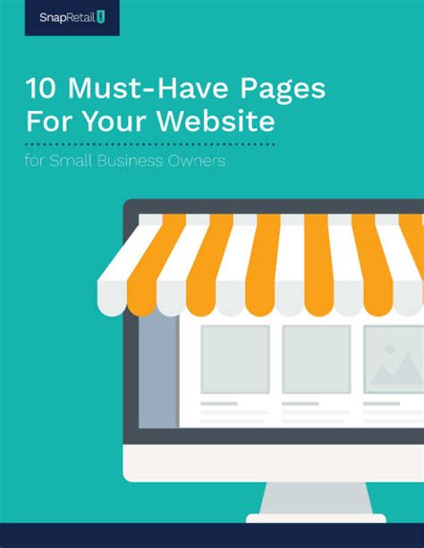 Five Must Have Website Pages For Small Business Websites