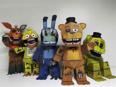 Five Nights At Freddy S Paper Craft