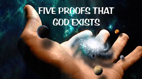 Five Proofs That God Exists Youtube