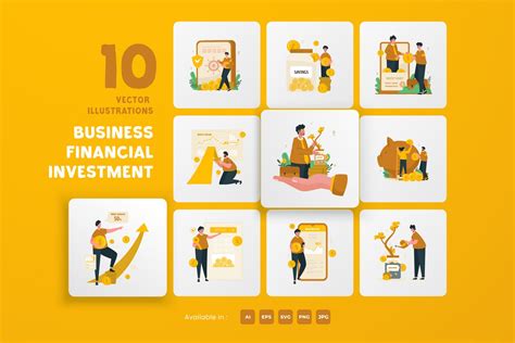 Five Steps To Starting A Business Finance Illustrations Creative Market