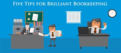 Five Tips For Brilliant Bookkeeping Records Keeping