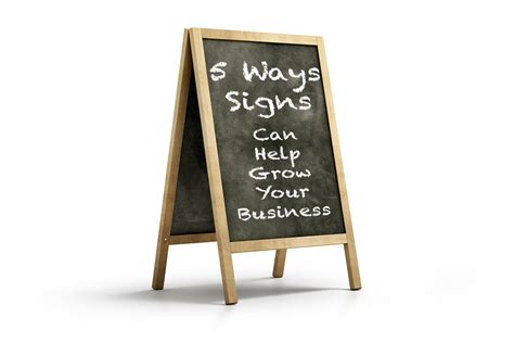 Five Ways Signs And Banners Help Grow Your Business