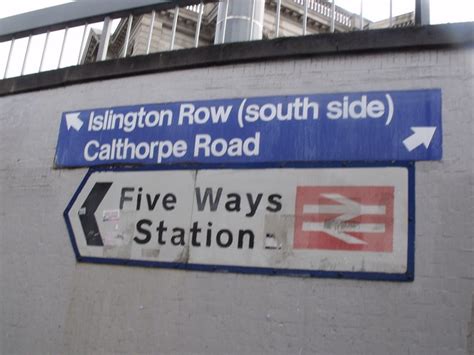 Five Ways Signs Islington Row South Side Calthorpe Flickr