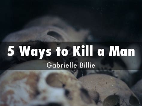 Five Ways To Kill A Man Lisa Boydlisaboyd Pbworks Com W File Fetch