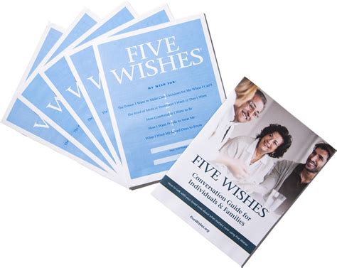 Five Wishes Living Will And Advance Directive Document