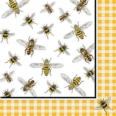 Flight Of The Bumblebee Beverage Napkin Paperproducts Design