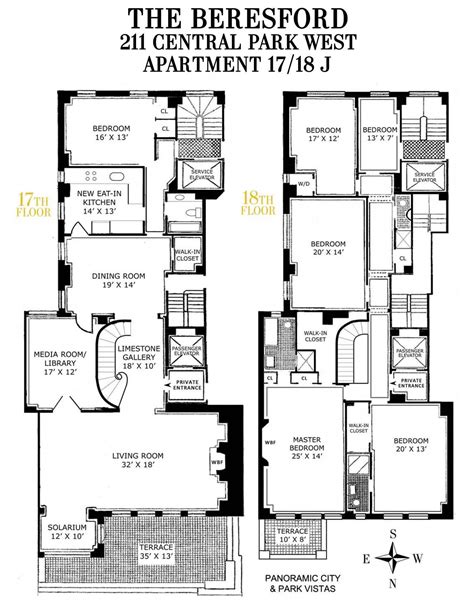 Floor Plans New York City Apartments Floorplans Click