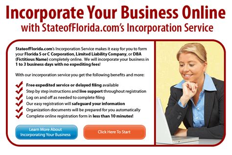 Florida Incorporation Incorporate In Florida