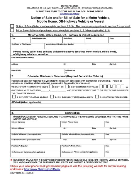 Florida Mobile Home Title Transfer Form Homeminimalisite Com