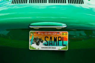 Florida Tag Renewal Get Fl Specialty Plate And Personalize It Online