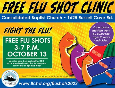 Flu Shot Flyers