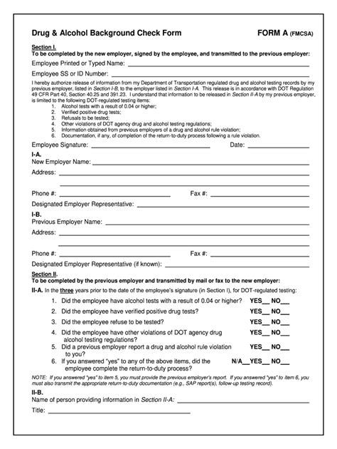 Fmcsa Drug And Alcohol Policy Template Page 2 Pdffiller