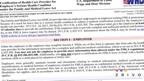 Fmla Forms List 2023 2024