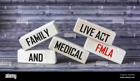 Fmla In Blocks On A Desk