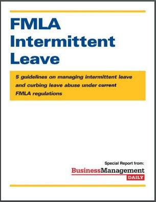 Fmla Intermittent Leave 5 Guidelines On Managing Intermittent Leave And Curbing Leave Abuse