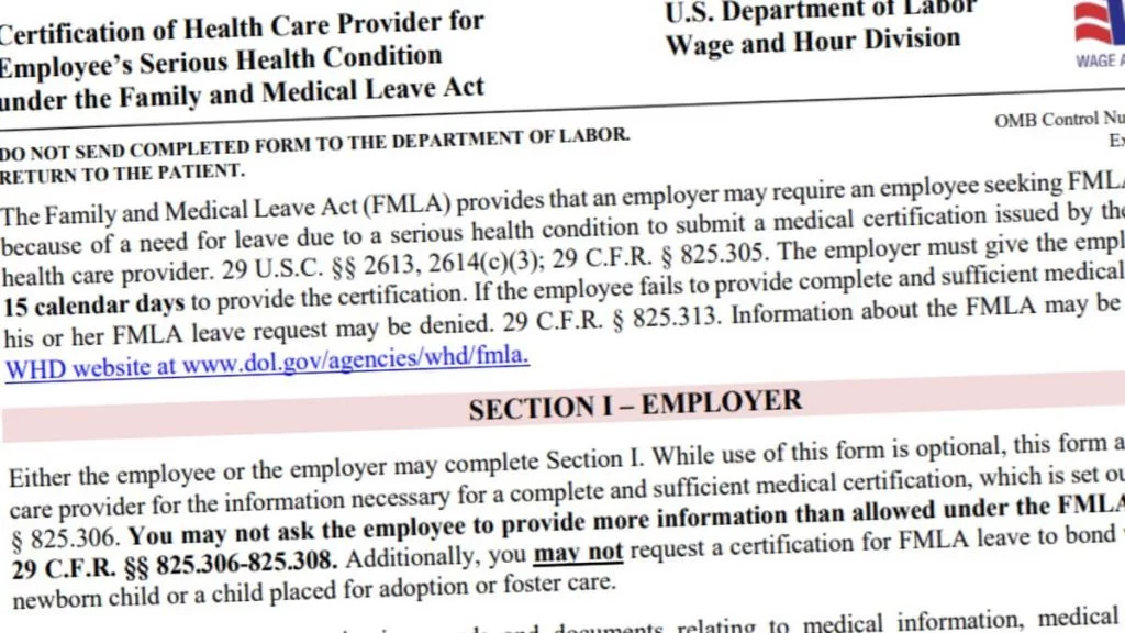 Fmla Paperwork 2024 Fmla Forms Taxuni