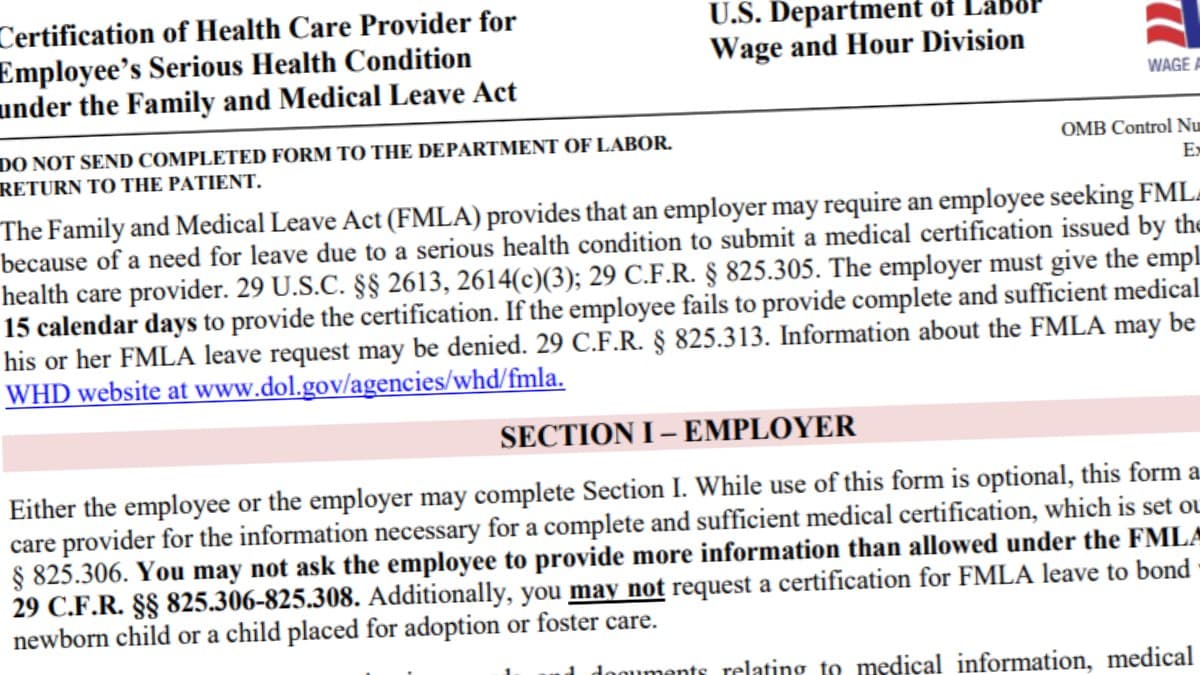 Fmla Paperwork 2024 Payment Clari Desiree