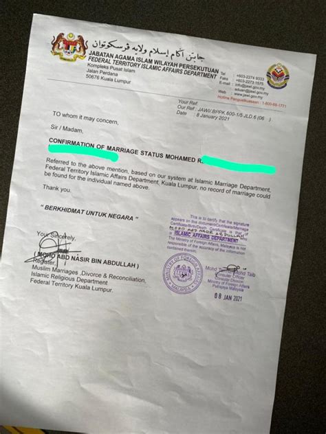 Foreigner Getting Married To Muslim Malaysian In Malaysia Paperwork Process Documents Needed