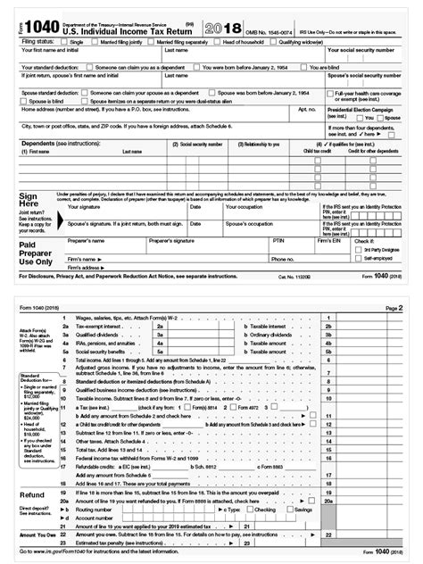 Form 1040 Gets An Overhaul Under Tax Reform