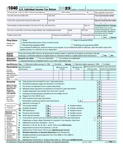 Form 1040 What Paperwork Do I Need For Filling Comprehensive