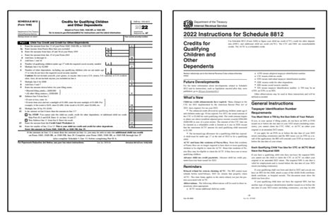 Form 8812 2023 Printable Forms Free Online