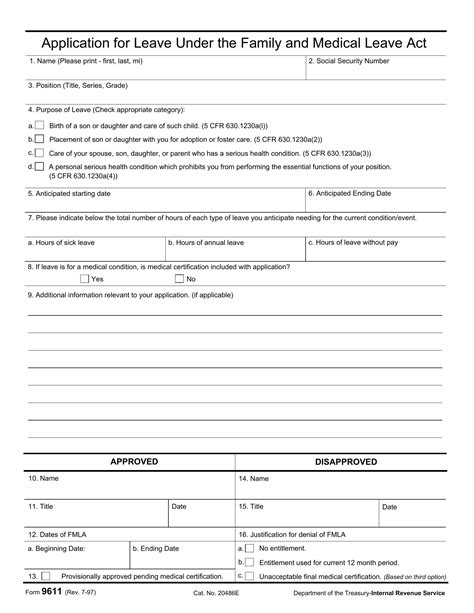 Form 9611 Fill Out Printable Pdf Forms Online