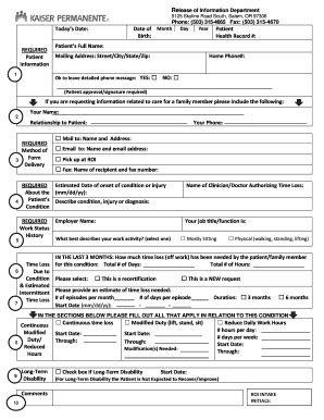 Form Completion Request Disability Fmla Worksheet Info