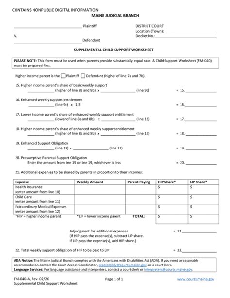 Form Fm 040 A Fill Out Sign Online And Download Fillable Pdf Maine