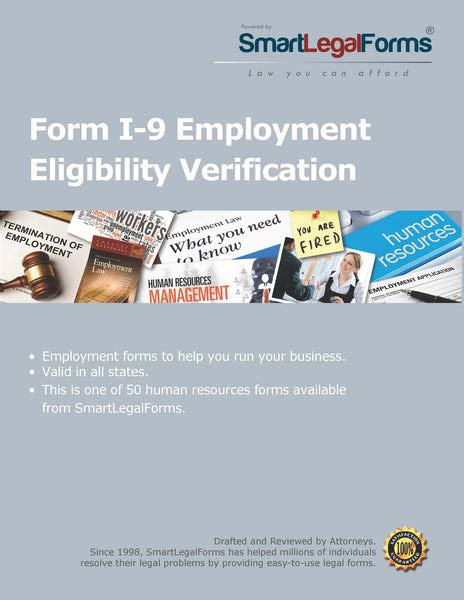 Form I 9 Employment Eligibility Verification Smartlegalforms