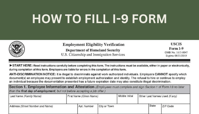 Form I 9 Explained Boundless