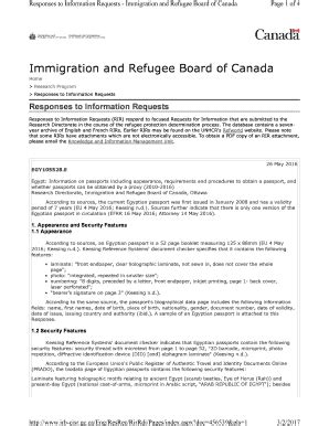 Form Immigration And Refugee Board Of Canada