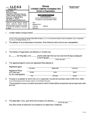 Form Llc 5 5 Formsend Fill And Sign Printable Template Online