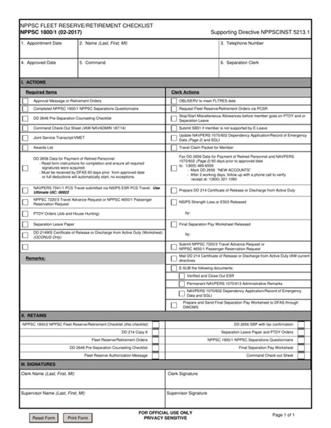 Form Nppsc1800 1 Download Fillable Pdf Or Fill Online Nppsc Fleet