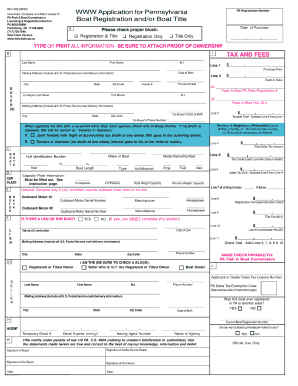 Form Rev 336 Download Fillable Pdf Application For Pennsylvania Boat