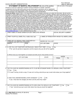 Form Ssa 754 F4 Fill Out Printable Pdf Forms Online