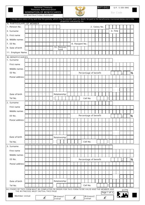 Form Wp1002 Fill Out Sign Online And Download Fillable Pdf South