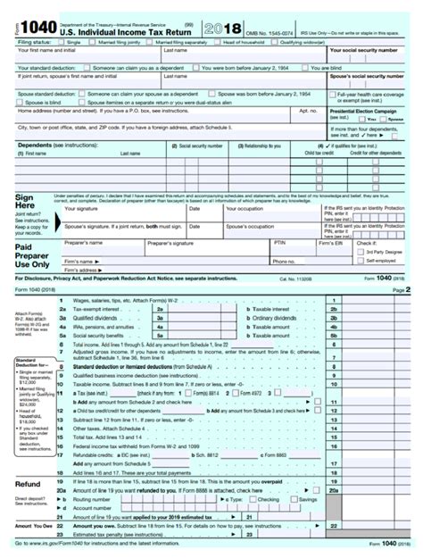 Form1040allpages Priortax Blog